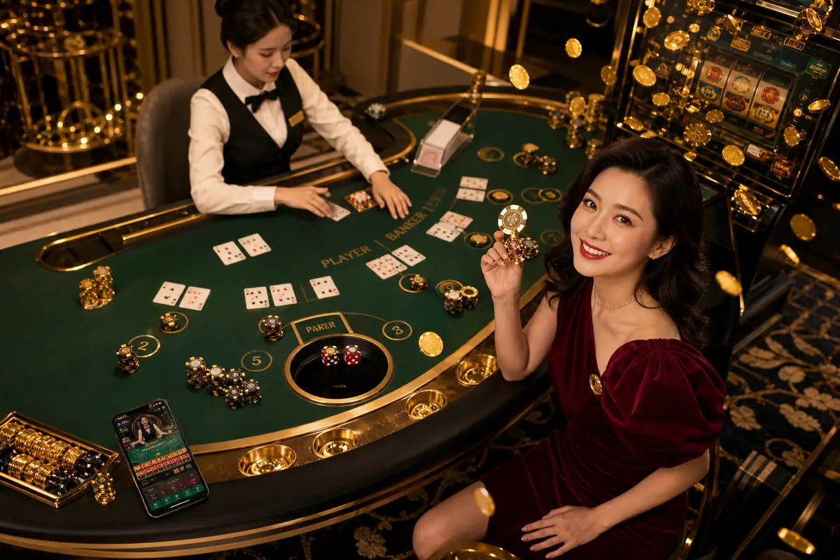 sybas99 Casino meja baccarat dealer langsung